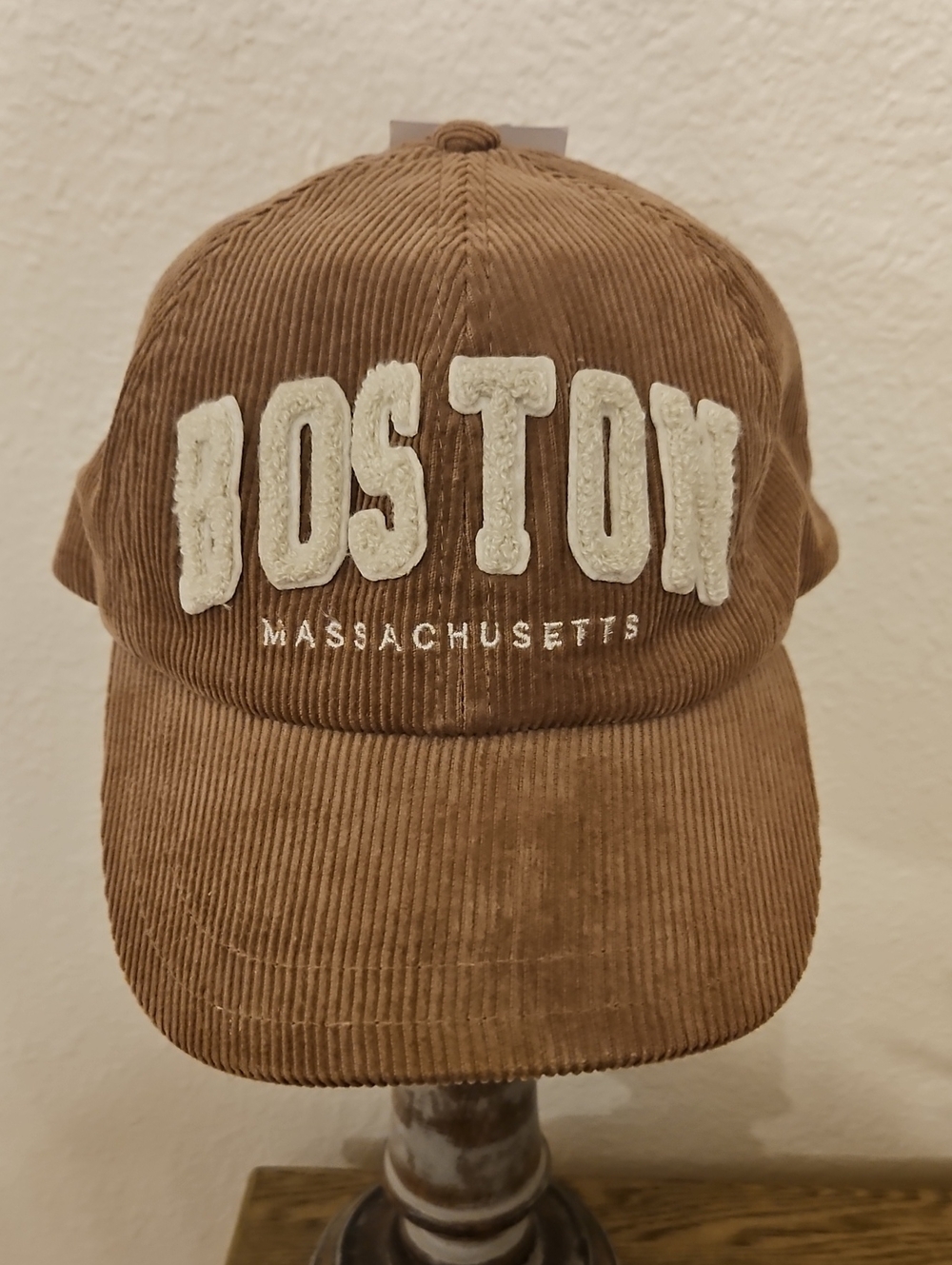 NWT Boston Corduroy Hat